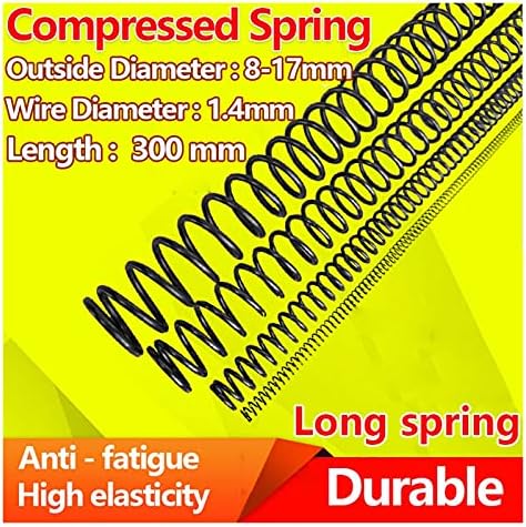 Система за компресия Подходящи за повечето ремонтни работи I Компресиране на Дълга возвратная пружина Силна пружина Y Тип на налягането Дългата пружина тел с Диаметър 1.4 мм, диаметър 8-17 мм, с дължина 300 mm