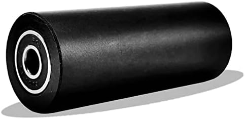 Диаметър 40 мм KOFORD Отвор 10 мм Черна Твърда Повърхност Колесни ролка Беззвучное Безделник Колело Двоен лагер 1 бр. (Цвят: дупка 40x60x10 мм)