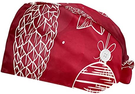 Niaocpwy 2 опаковки, Коледно Дърво, Плажни шапки с черупки, Морска звезда, Работни шапки с превръзка на главата, за Жени и мъже, шапка-Тюрбан с начесом