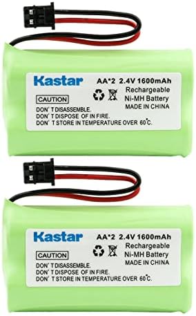 Kastar Смяна на батерии в комплекта, за Lenmar CBC-206, Memorex MPH-6925, Sprint 89340, NABC 721040000, Uniden BT904 BP904 BT1007 BT1015, Panasonic HHR-P506, HHR-P506A, HHR-P506A1B, тип 17