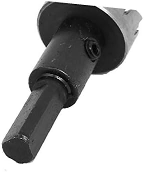 X-DREE 23 mm Диаметър на рязане HSS Треугольное бормашина за пробиване на отвори Управляемият бормашина за пробиване на дупки (23 mm Диаметър на рязане HSS Треугольное бормашина за пробиване на опашка Agujero Sierra