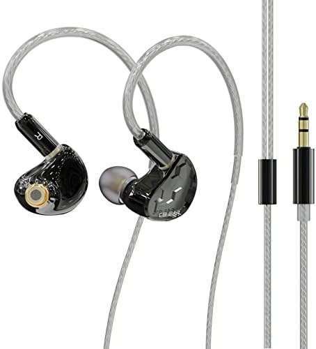Ушите YINYOO KZ ES4 и KBEAR Xuanwu за музиканти, хибридни слушалки с балансной инсталации IEM. Слушалки Hi-Fi 1BA + 1DD за професионални Певци
