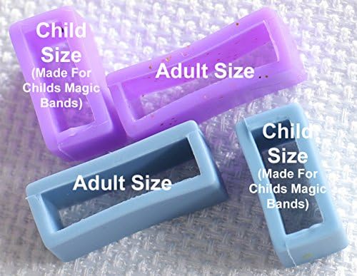 Брави Magic Band Защитават вашия Magicband (включва 2.0) за Избор на цвят, размер и количество (в червено за възрастни)
