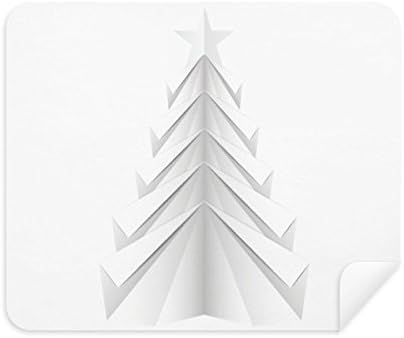 Бял премазан от Дърво Орига Плат За Почистване на Екрана за Пречистване на 2 елемента Замшевой Тъкан