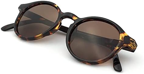 J + S Hali Ретро Кръгли слънчеви очила Котешко око, Поляризирани слънчеви очила с защита от uv