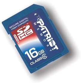 Високоскоростна карта памет 16GB SDHC клас 6 за цифров фотоапарат на Polaroid i1236 - Secure Digital голям капацитет 16 КОНЦЕРТЕН GB 16GIG 16G SD HC + Безплатна Cardreader
