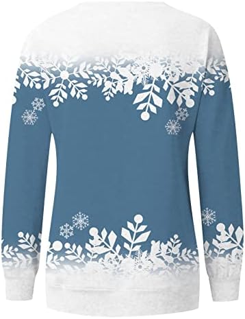 Дамски Есенни Модни Върхове 2022, елегантно облечен Ежедневни Hoody с кръгло деколте, Обикновен Раиран Свободните Пуловери С Дълъг Ръкав, Ризи