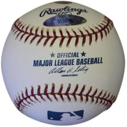 Иън Стюарт С Автограф /с Автограф Colorado Rockies OML Baseball Tristar 31048 - Бейзболни топки с автографи