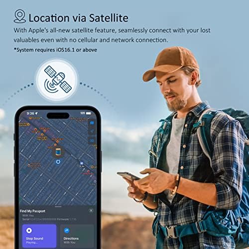 Bluetooth тракер Coredy Find My Passport Holder Wallet, екологичен кремнийорганический търсещия портмонета, работи с Apple Find My, определя местоположението по целия свят, има звукова и led и?