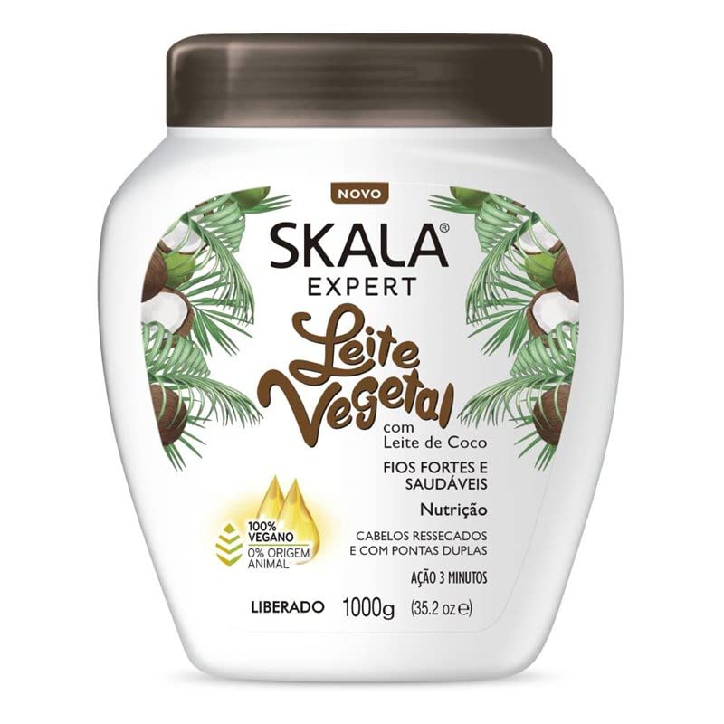 Skala - Expert - Крем, крем, с добавка зеленчуци и кокос 1 кг - (Почистващ крем със зеленчуци и кокосово мляко, нето 33,81 унция)