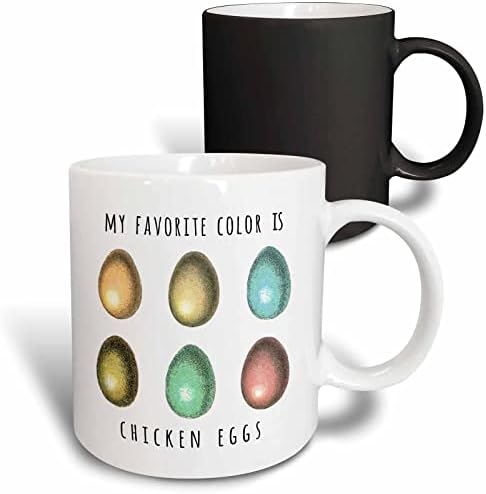 3. Моят любим цвят - кокоши яйца - Забавен хумор за кокошите яйца - Чаши (mug-364695-2)
