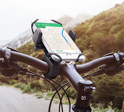 Стойка за телефон iOttie Лесно One Touch 4 на Велосипеди || Поставка за Кормилото на велосипеда и мотоциклета | iPhone Xs Max R Plus 8 7 6S SE Samsung Galaxy S8 S9 и Други Смартфони