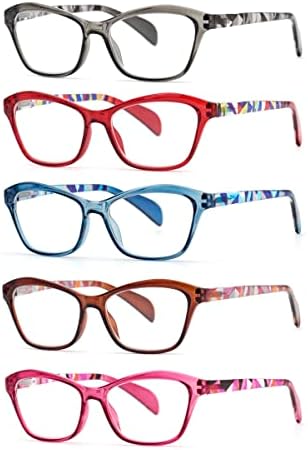 Дамски очила за четене Increbill, дограма Котешко око, модерни дамски очила за четене на пружинном панта, прозрачни лещи