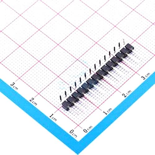 10 Бр 1x14P 2.54 мм части за между пръстите на главата, P = 2.54 мм 2.54 мм KH - 2,54 P H90-1X14P -L13.8