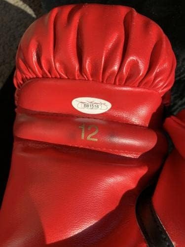 Пълен размер, светът бокс ръкавица Евърласт с автограф на Макс Шмелинга и JSA LOA - боксови ръкавици с автограф
