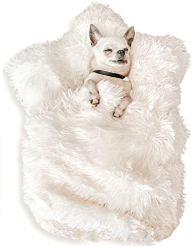 Кошче за свободни домашни любимци PETSTARPOD (Шампанско) Slumberland Cat Dog Pod Bed - Успокоява вашия домашен любимец В интервалите между укладыванием - 25 x 18 - Тегло до 30 кг - Успокоява Подложка + калъфче може