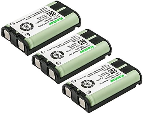 Акумулаторна батерия за безжичен телефон Kastar 3-Pack Type 29 за Panasonic HHR-P104 HHR-P104A 23968 439024 439025 KX-TG2302 KX-TG230 KX-TG2312 KX-TG2355W KX-TG2356 KX-TG2357 KX-TG2382B KX-TG2386B KX-TG2388B KX-TG2396