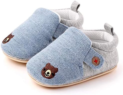 Детски ботуши, Обувки за бебета момичета И момчета, Обувки за първите ходунков, Обувки, Първата обувки за малки момичета (светло синьо, 0-3 месеца)