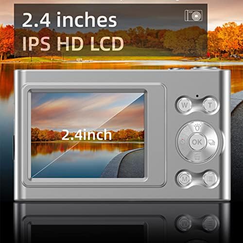 LADIGASU 4K Цифрова Камера HD Камера 16x Увеличение Със Защита От Разклащане на Запис на Видео Камера за Пътуване Рожден Ден, за Момчета, Момичета, Възрастни