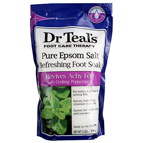 Dr. Teals Възстановява и освежаващ крем за крака с английската сол, охлаждаща мента - 32 грама, от Dr. Teal's