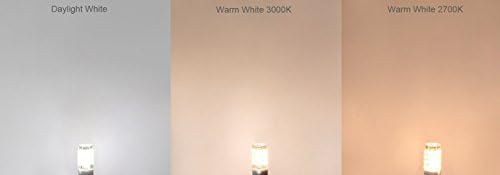 Led лампа CBconcept G9, Включена в списъка на UL, 5 Бр., 3 W, 310 Лумена, Без регулиране на яркост, по-Топъл Бял 3000 До ъгъл на лъча на 360 градуса, 120 Волта, което е равно на 40 Вата, Патентована подмяна на халогенни