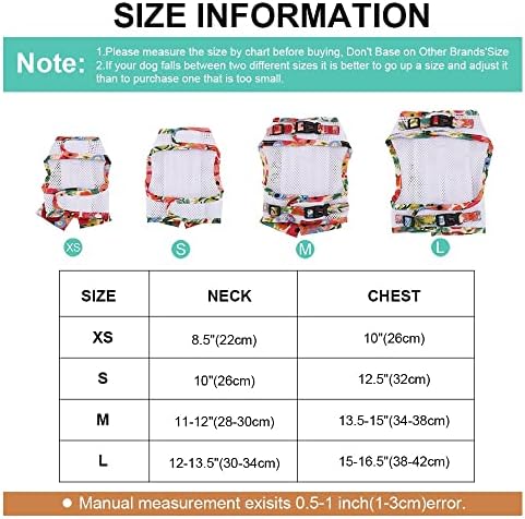 N/A Комплект от найлон дишаща вкара кучешки изделия и каишка с Модерен принтом, жилетка за шейни чихуахуа с лък за Малки до Средни Кучета Котки (Цвят: B размер: X-Small)