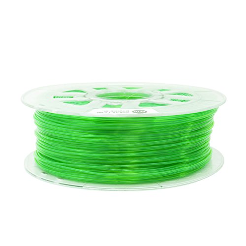Конци Gizmo Dorks 3 мм, PETG 1 кг /2,2 кг за 3D-принтери, Полупрозрачно зелено