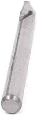 X-DREE 1/8 сверлильное дупка 3,175 mm x 8 mm твердосплавная спирала бележка слот за единична канавкой фреза с ЦПУ (1/8 'Vástago 3,175 mm x 8 mm Flauta única Fresa en espiral Fresa de fresado CNC Bit