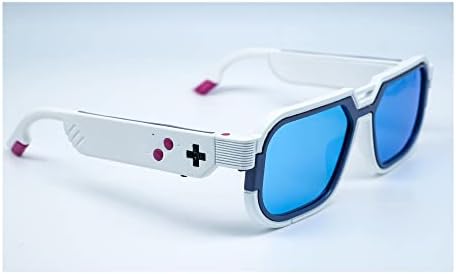 MANLUU Bluetooth 5,0 Умни Очила Модерен TWS Безжични Водоустойчиви Слушалки Анти-Сини Слънчеви Очила Play Покана, Съвместими с Xiaomi (Цвят: зелен)